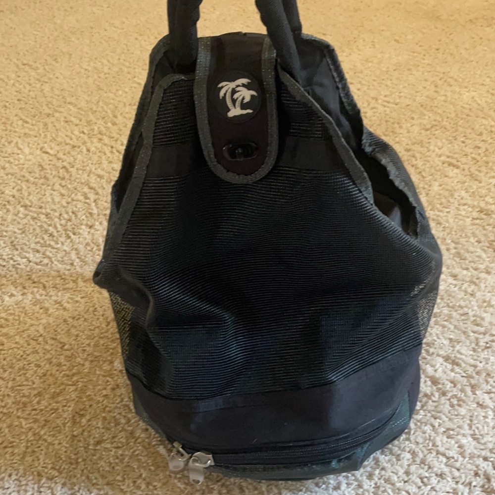 Collapsable tote backpack with cooler